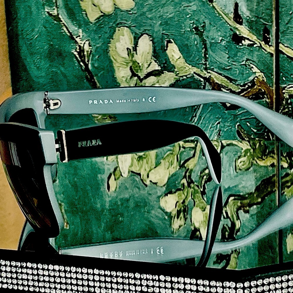 PRADA RICH GREY SUNGLASSES - Picture 3 of 5